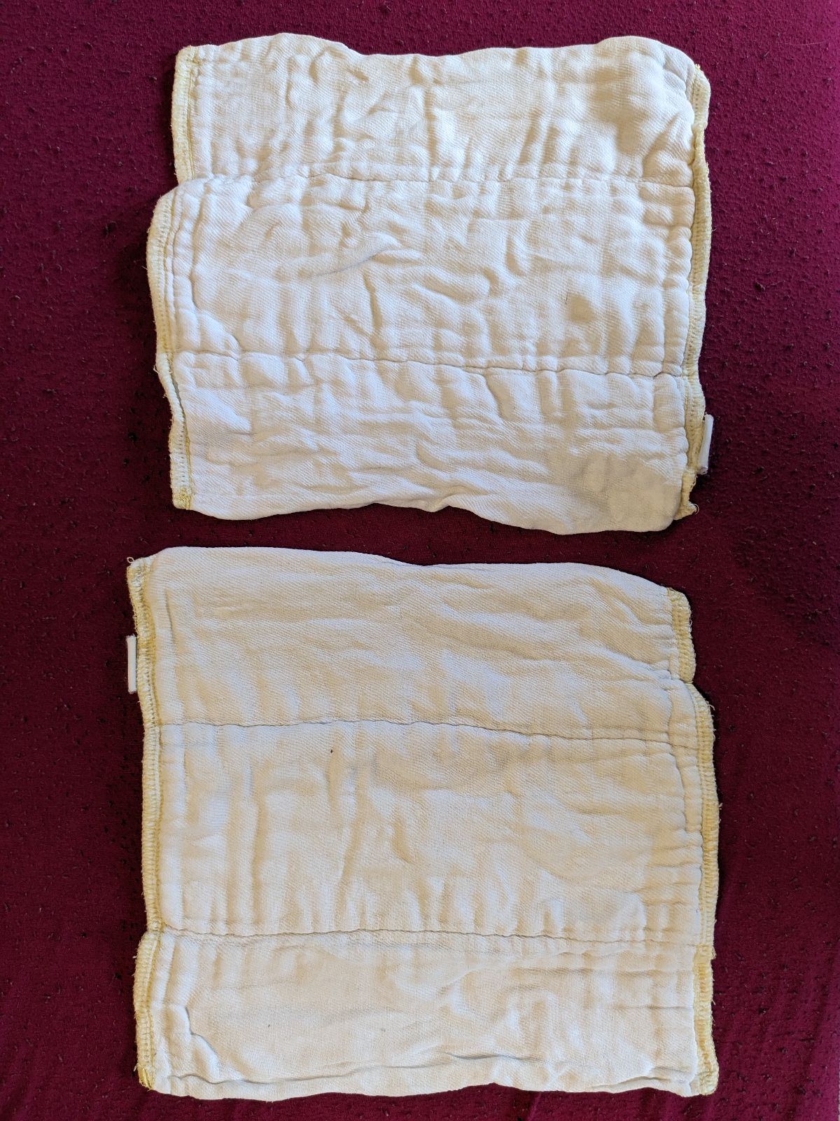 2x Avo cado prefolds Einlagen
