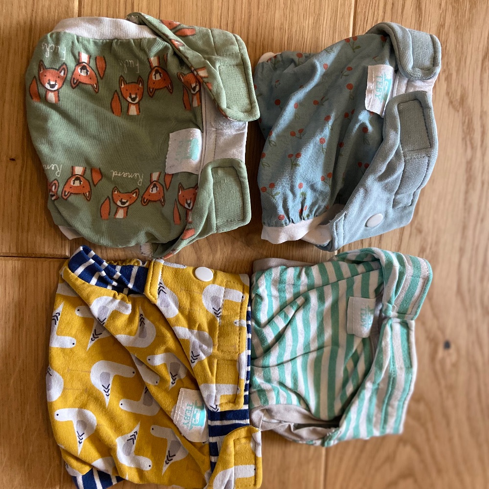 4 Überwindeln von Culla di Teby, Größe S Newborn