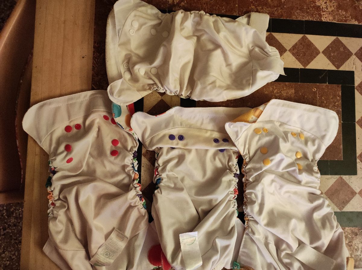 Großes TotsBots Set Gr. 2 Bamboozle Peenut Wrap mit Einlagen