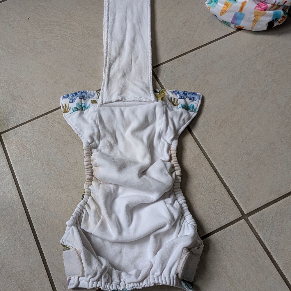 Stoffwindel Paket AIO One Size Bambino Mio Thirsties Blümchen