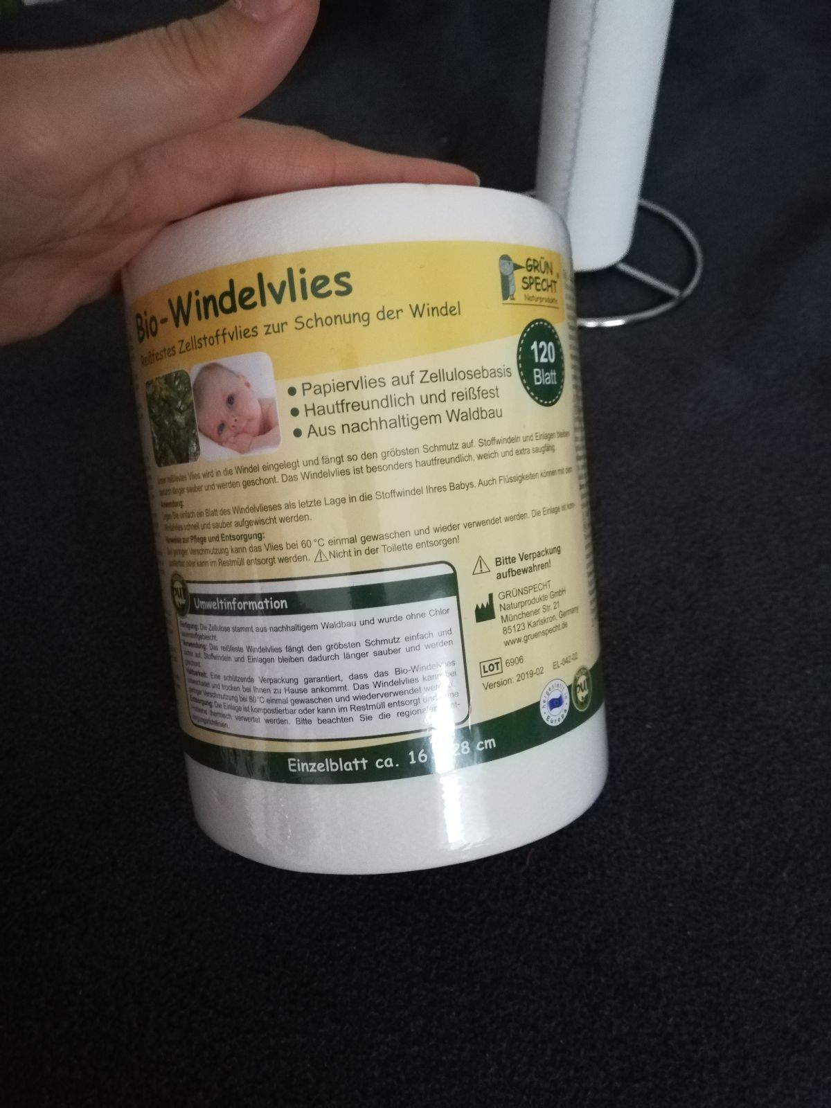 Stoffwindelpaket mit Milovia Prefold
