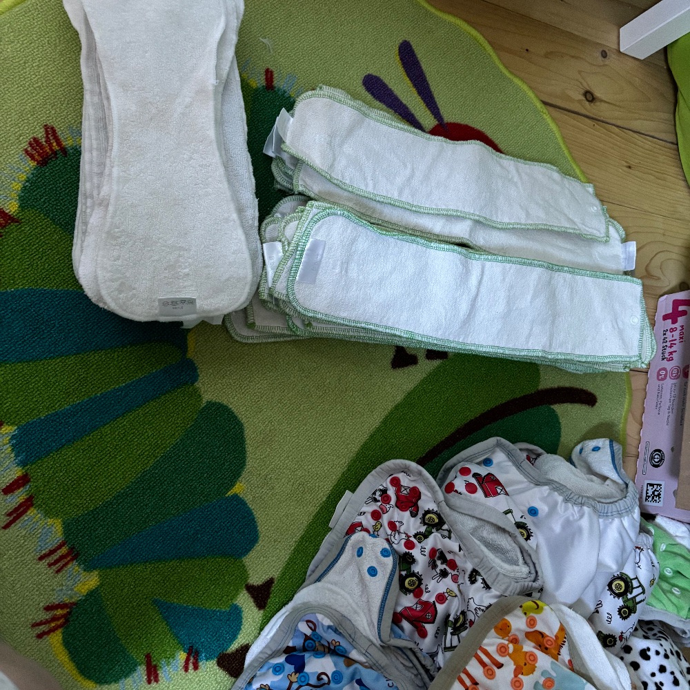 Großes Set aus Pocket und all in One Windeln