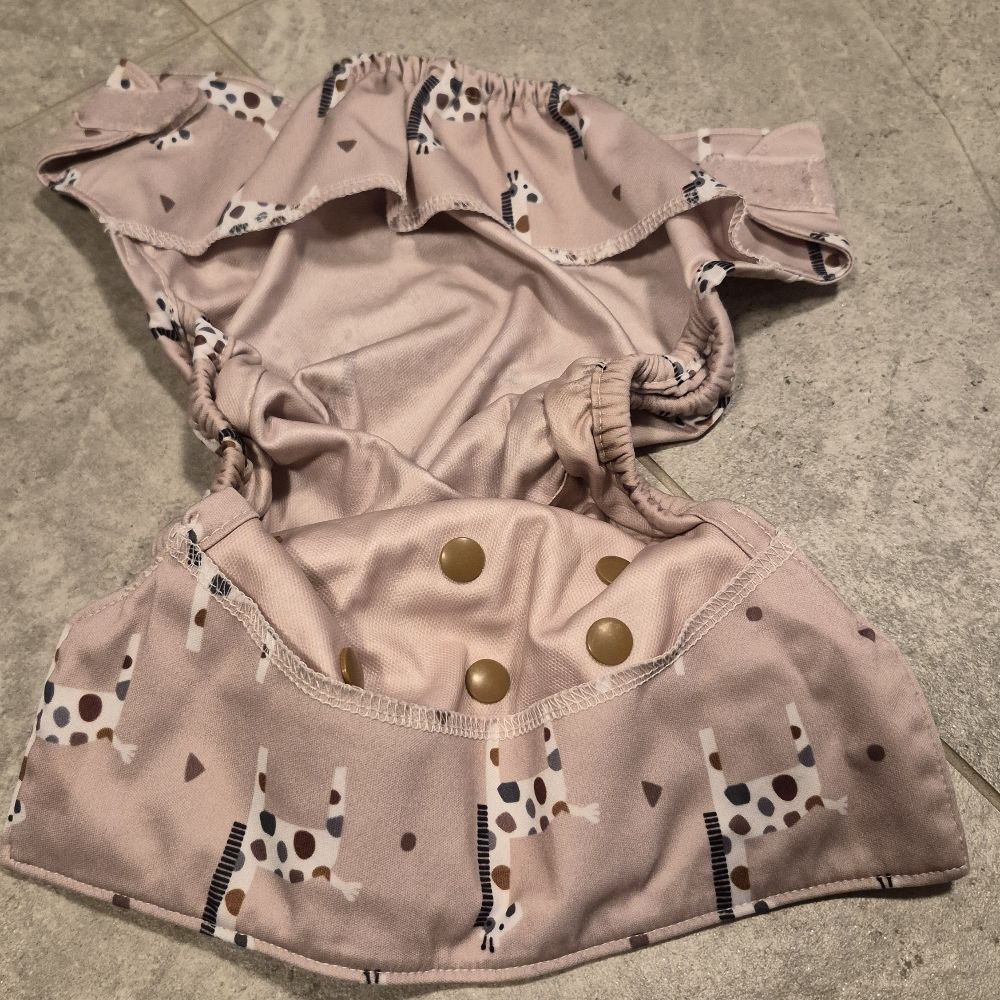 Blümchen Taschenwindel Hüllen One Size