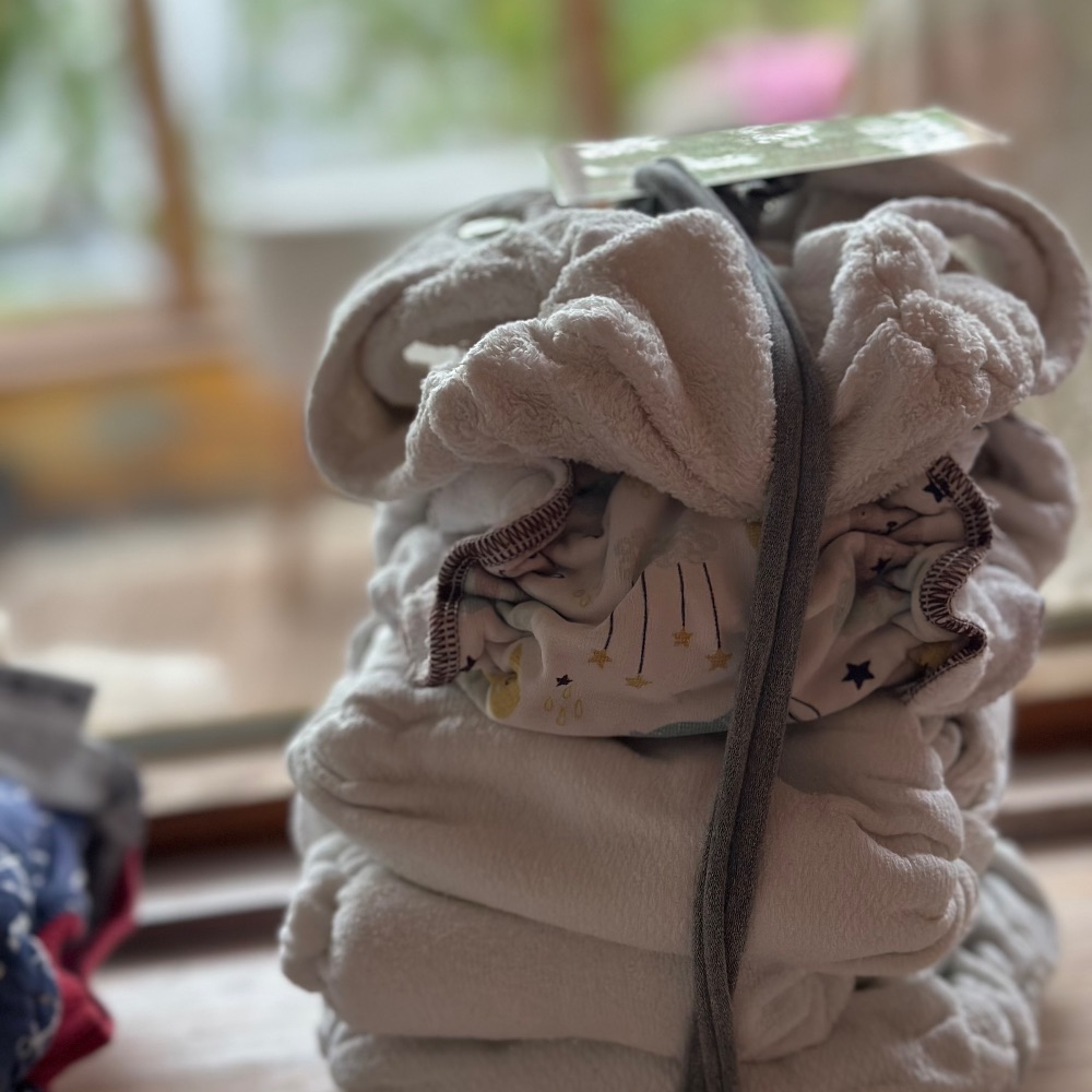 Vollzeit- Stoffwindel- Wickelpaket ab Geburt