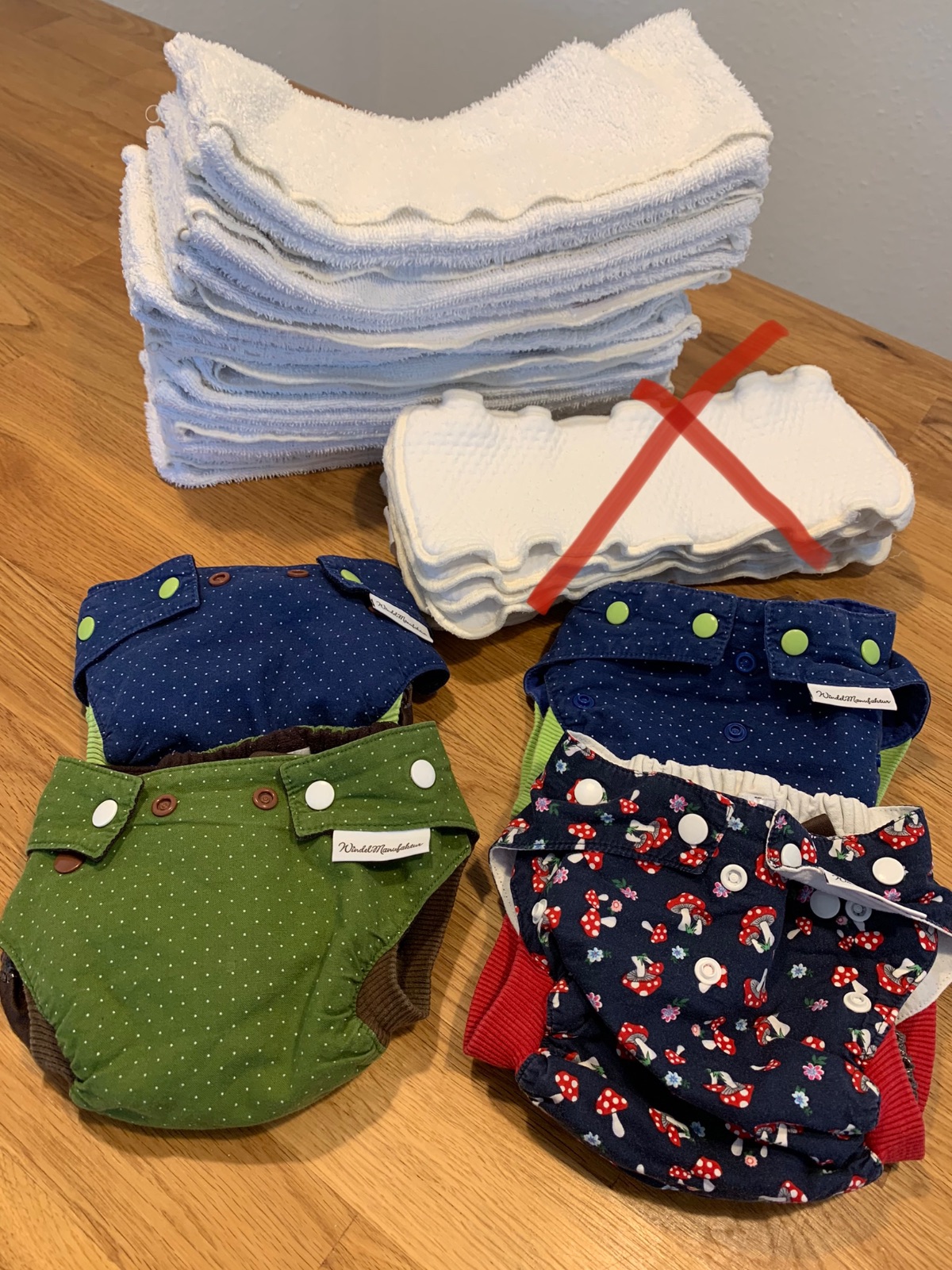 Großes Paket der windelmanufaktur Gr. 1 und 2