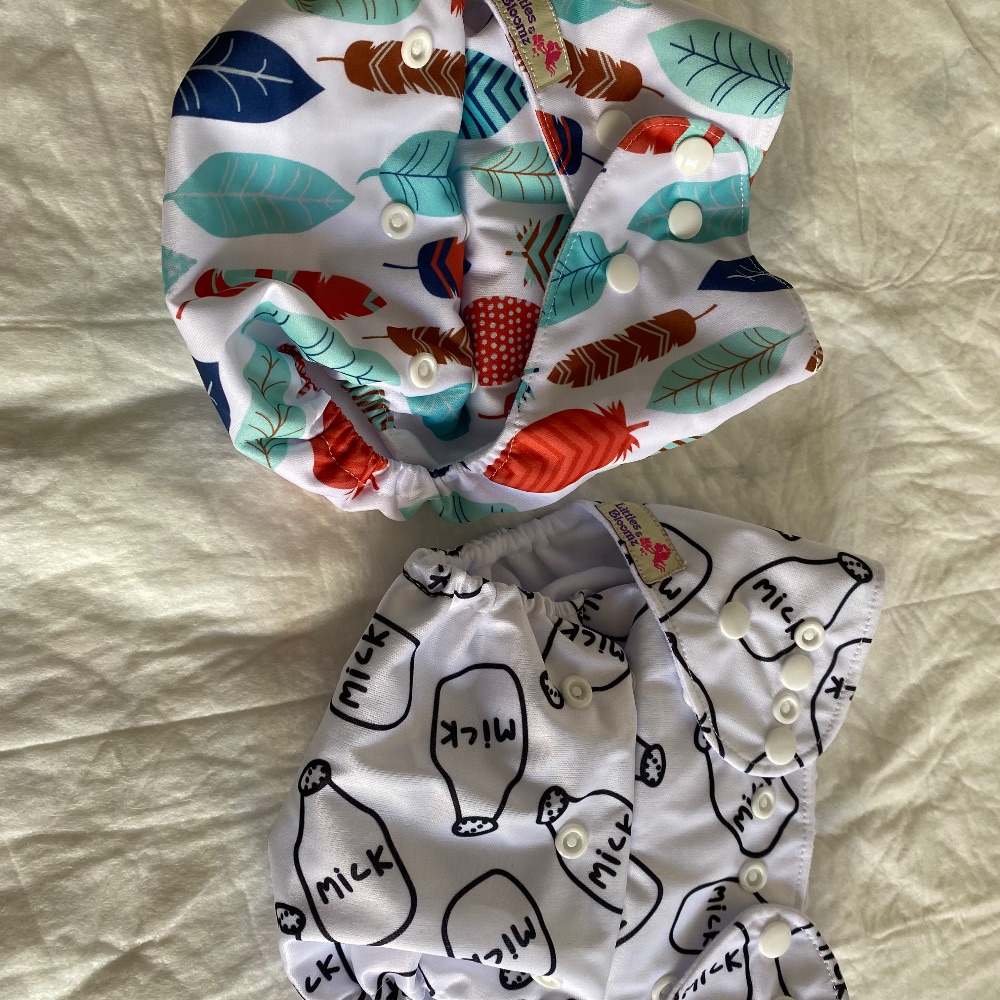 12x Little Bloomz Pocket Windeln 3-15 kg