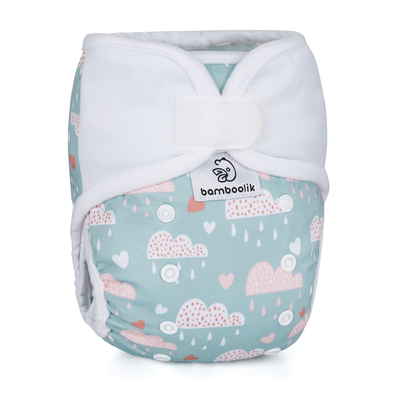 Bamboolik Duo Überhose One Size mit Klettverschluss