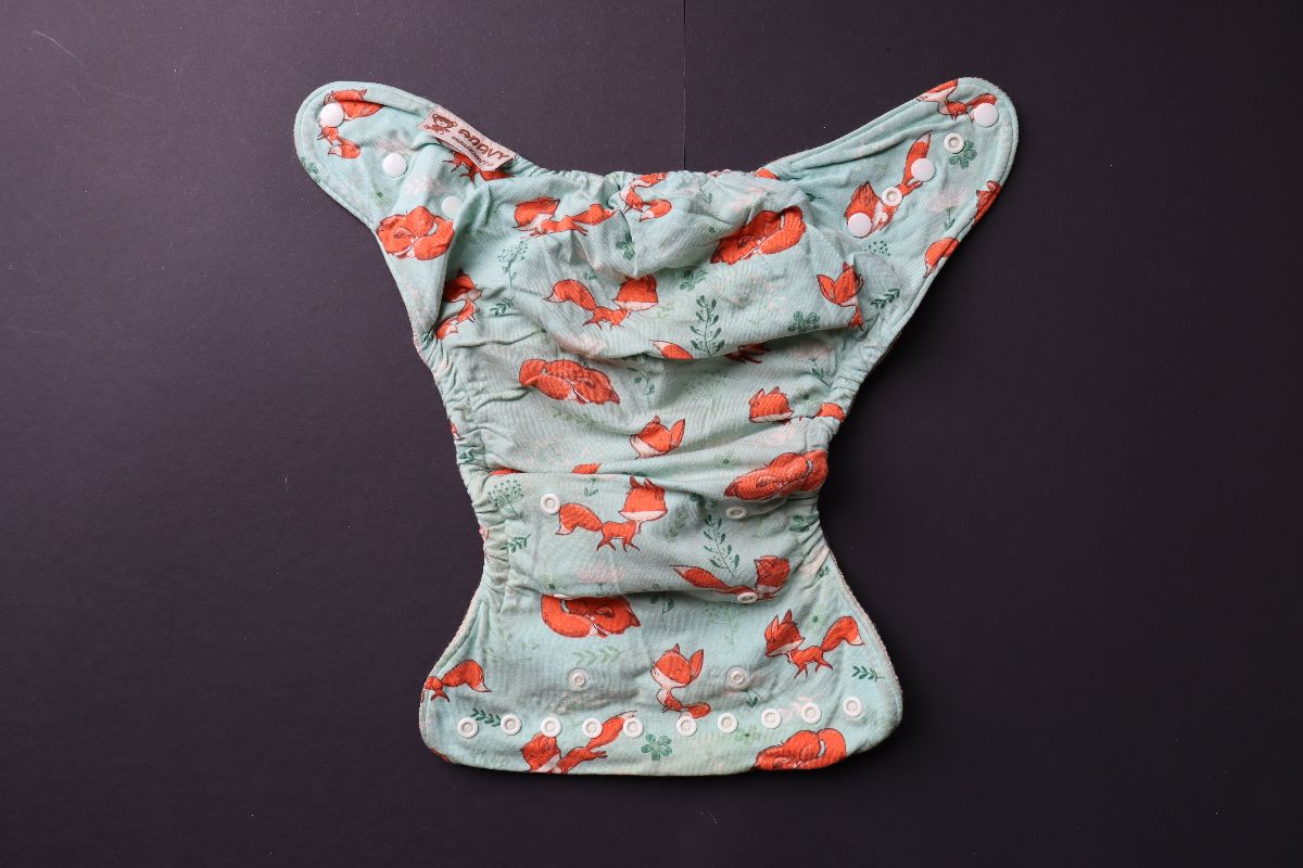 Anavy Wollüberhose Onesize Füchse Druckies