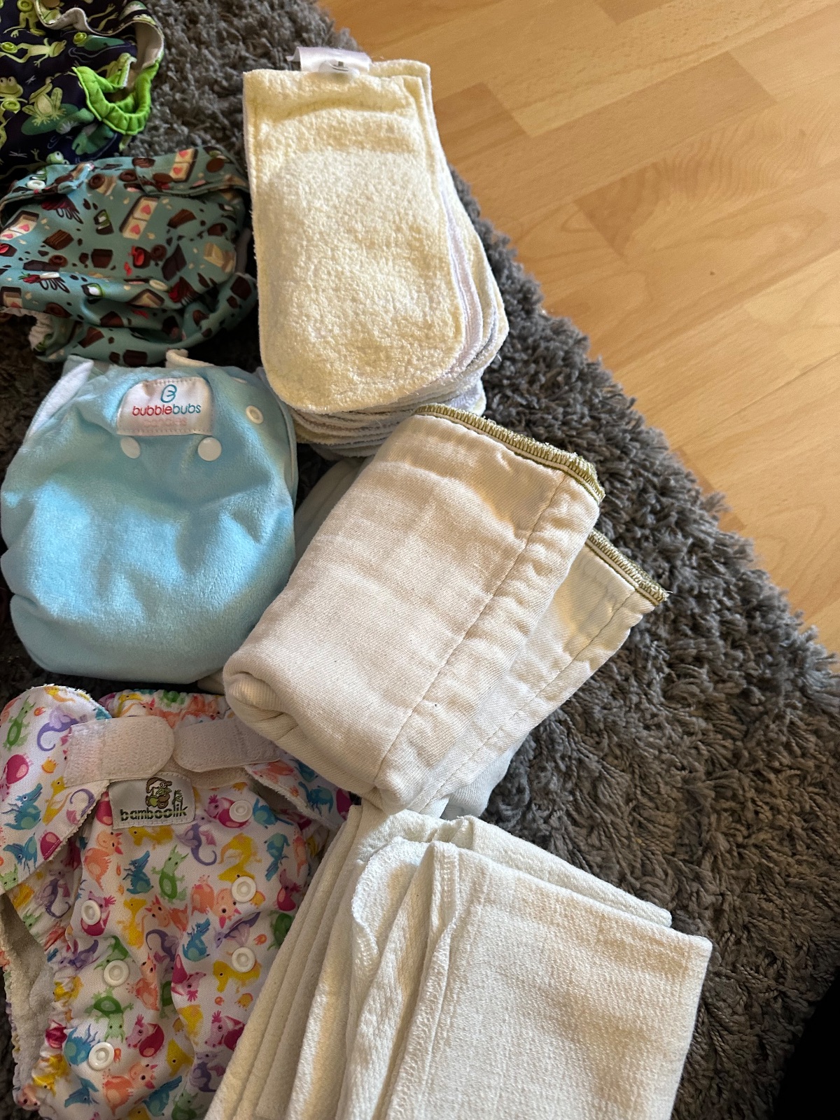 Riesiges Stoffwindelpaket