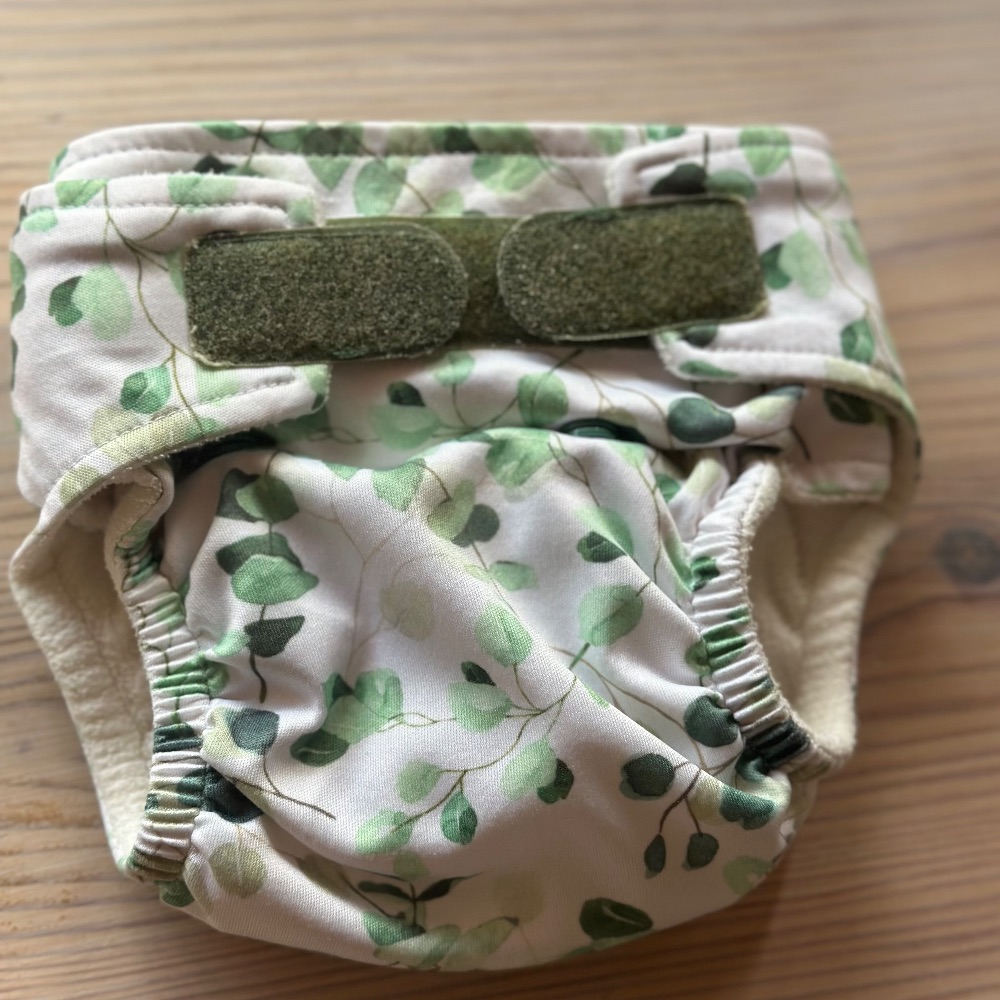 Bare an Boho Newborn Pocketwindel in Eukalyptus