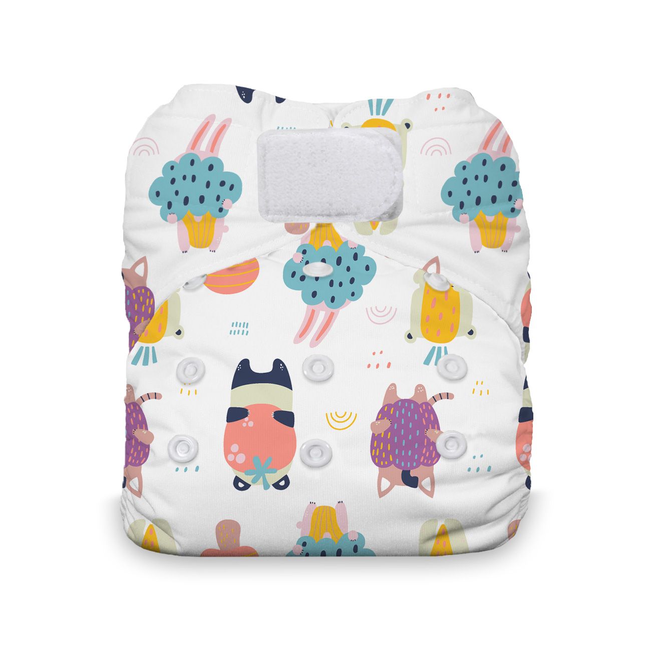 Thirsties Natural All-in-One One Size  mit Klettverschluss