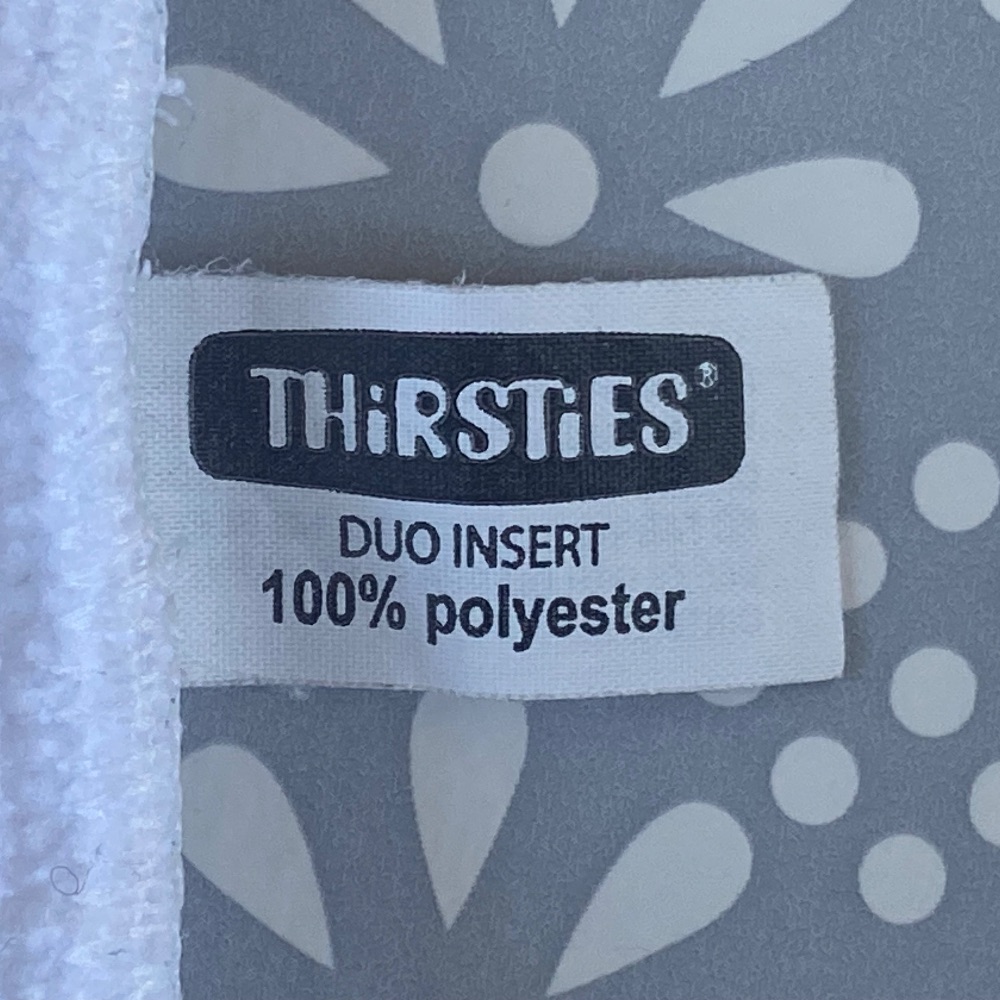 2 Natural Duo-Einlagen aus Hanf und Bio-Baumwolle von Thirsties für Stoffwindeln