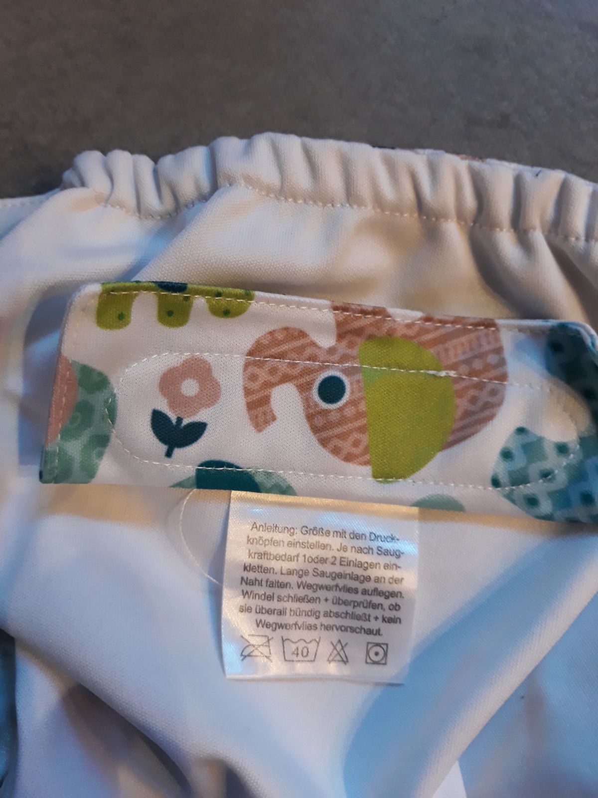 Überhose von Blümchen