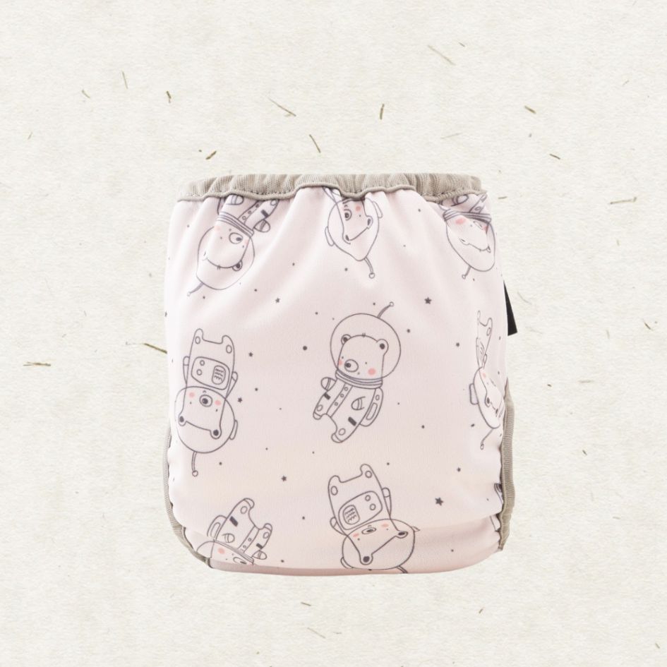 Eco Mini Überhose Newborn mit Druckknöpfen