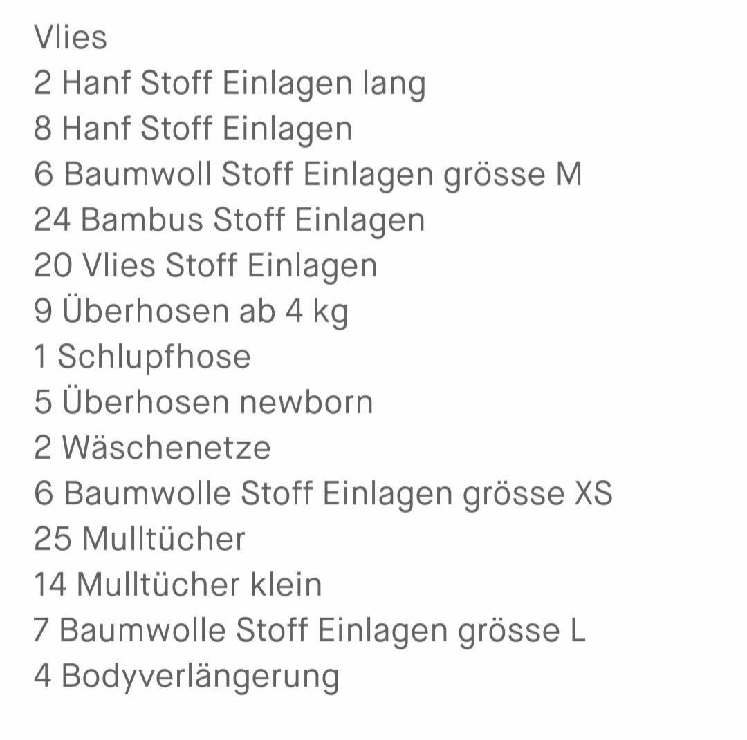 Stoffwindelpacket