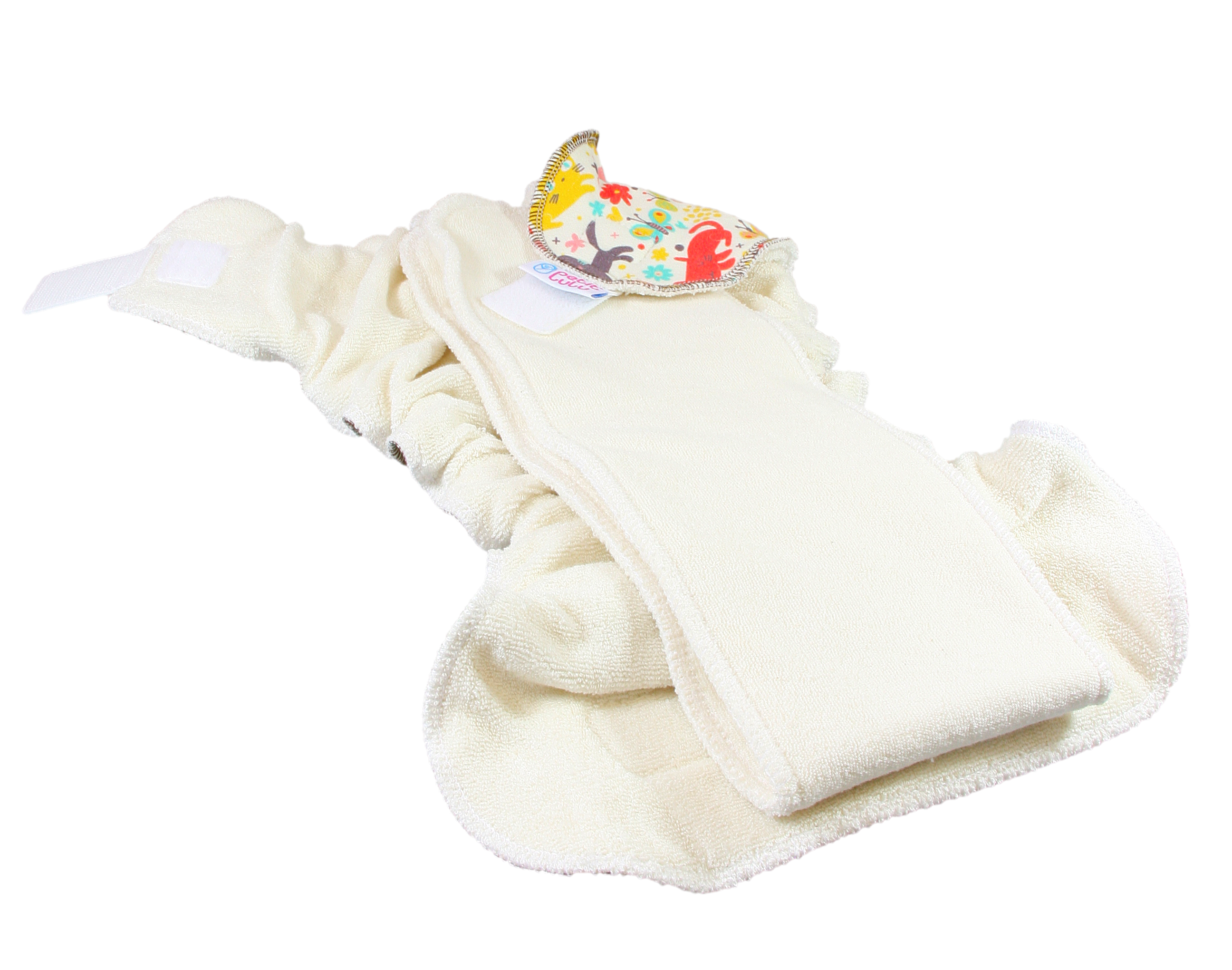 Petit Lulu Höschenwindel Fluffy Organic One Size mit Klettverschluss