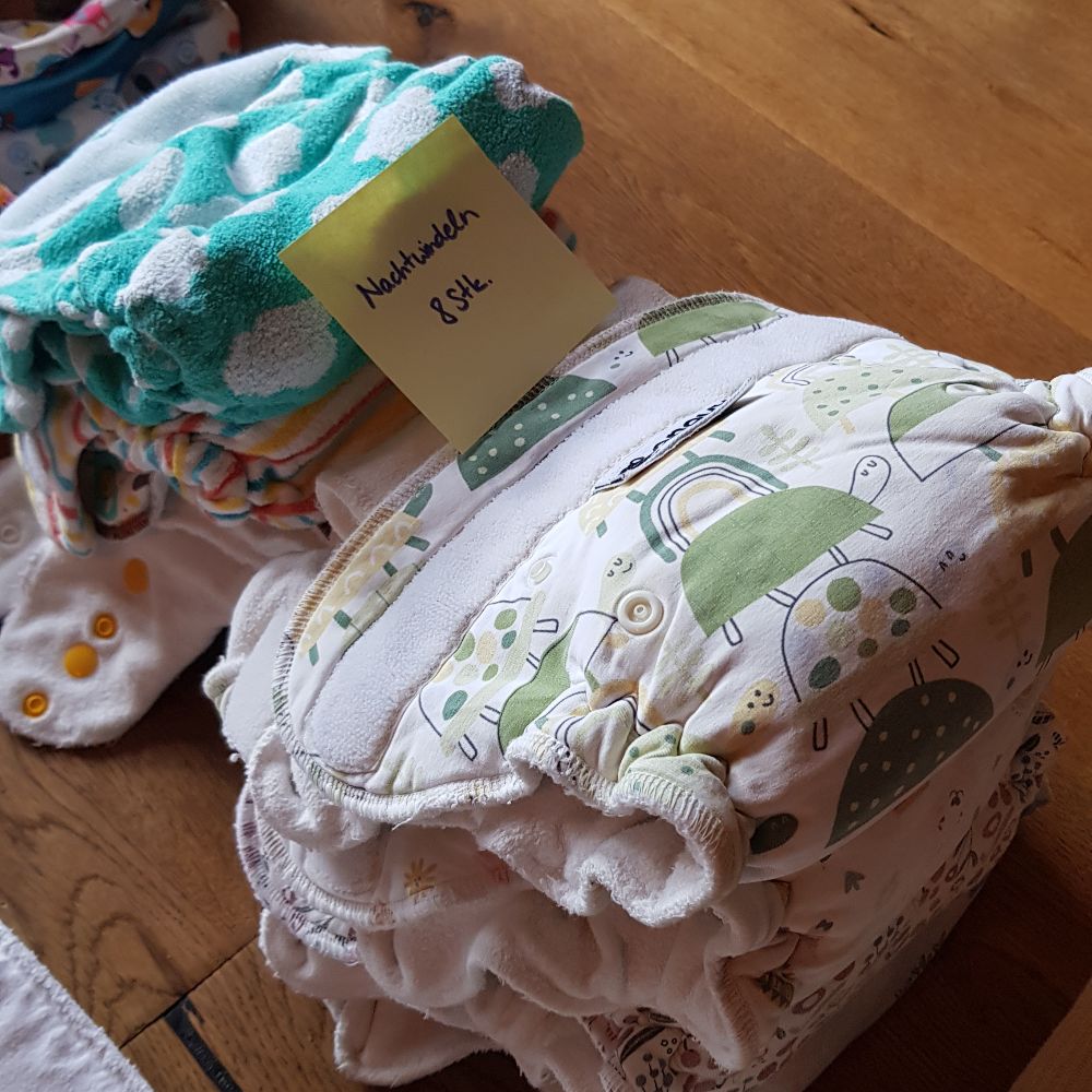Stoffwindel Set Inkl. Zubehör Komplett Paket Pocket AIO PUL Wolle