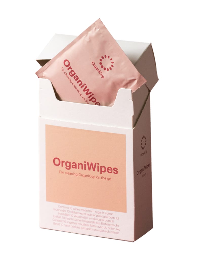 OrganiCup OrganiWipes 10 Stück
