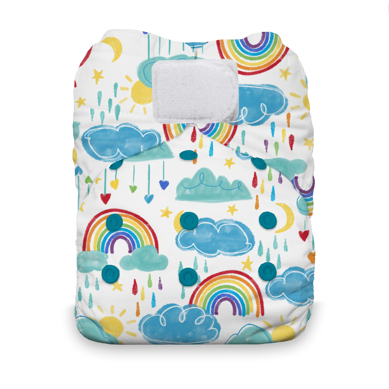 Thirsties Natural All-in-One One Size  mit Klettverschluss