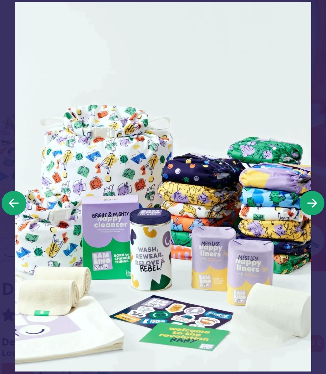 Stoffwindelset von Bambino Mio Die Alles Box