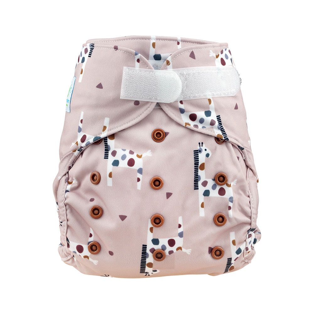 Blümchen Überhose One Size mit Klettverschluss