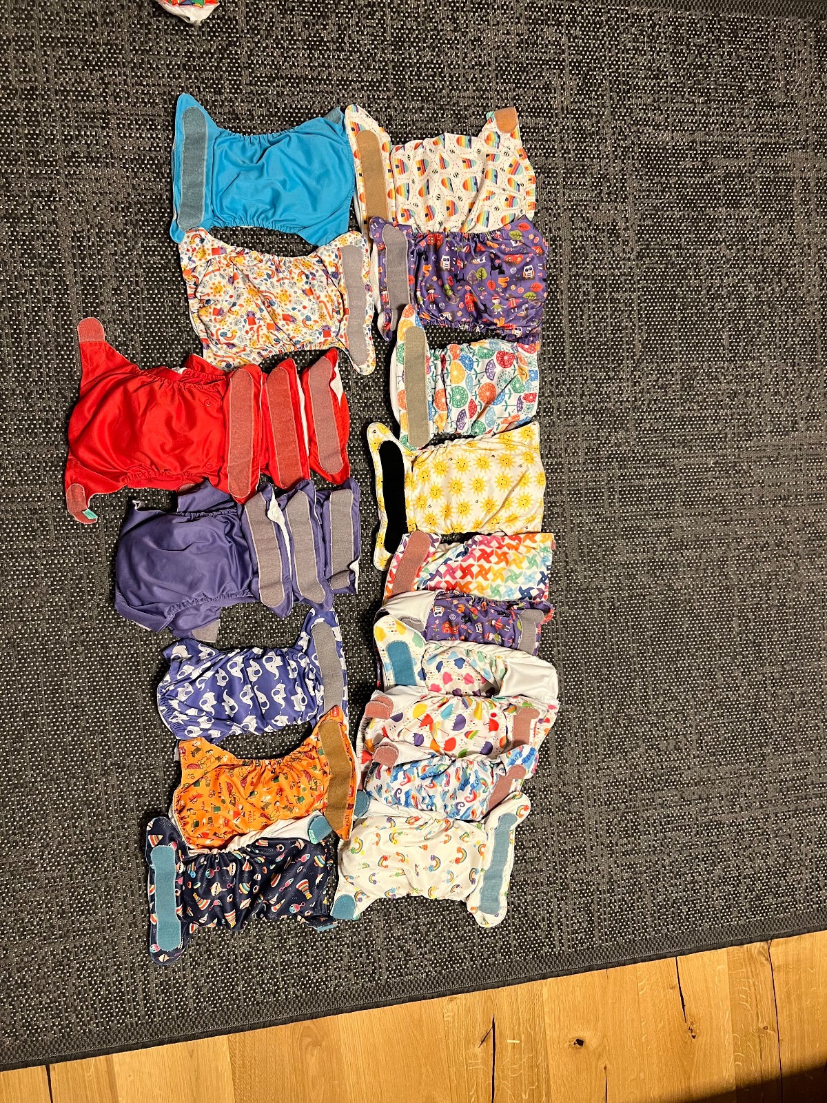 21 TotsBots stoffwindeln, all in one - onesize , Komplettpaket
