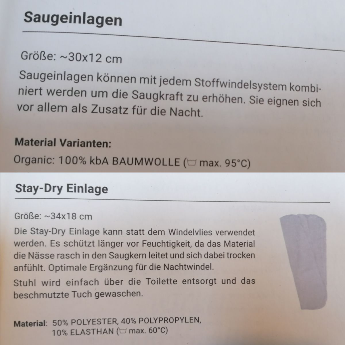 Stoffwindelset Popolini