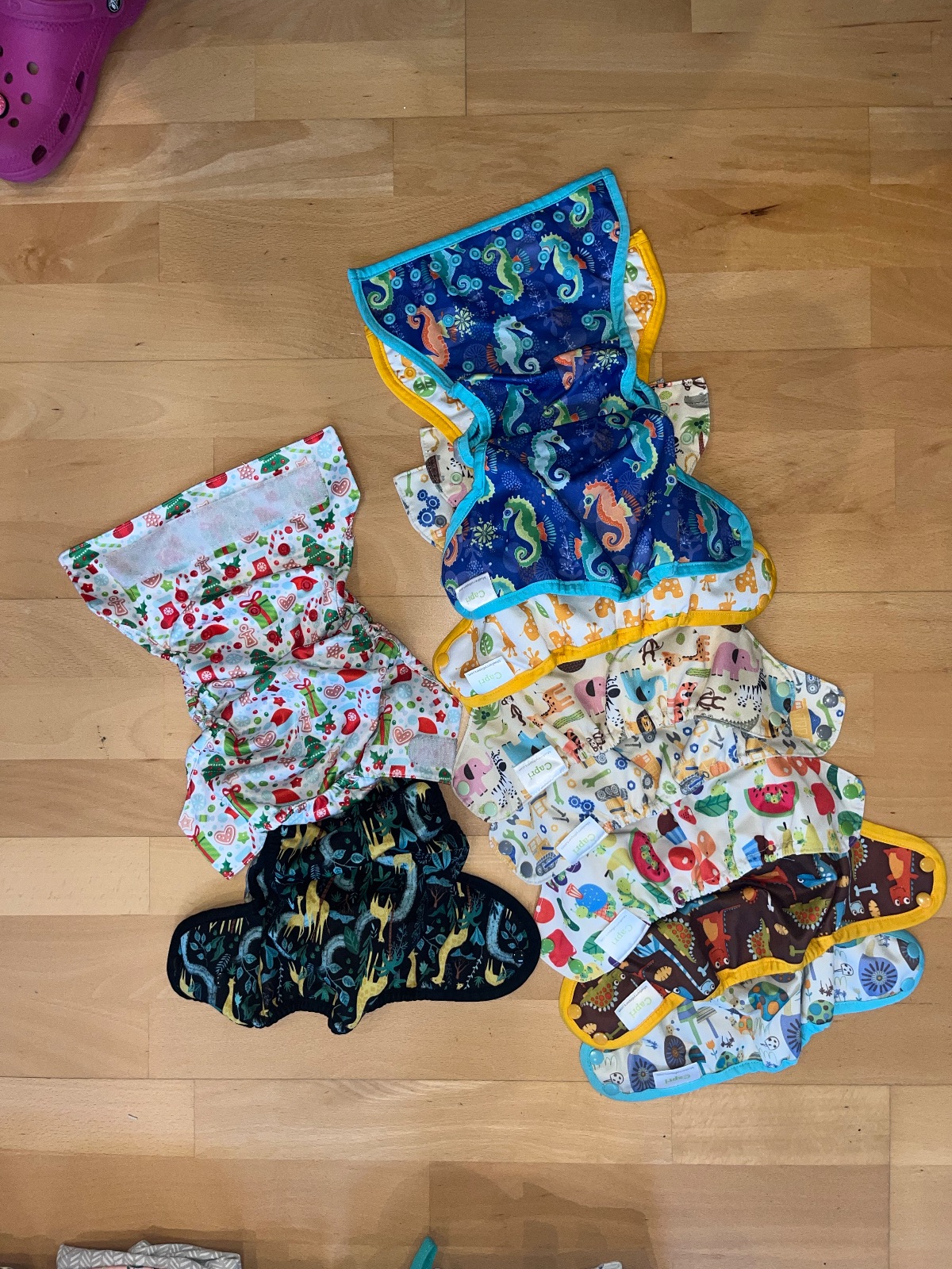 Großes Stoffwindel-Set mit Zubehör