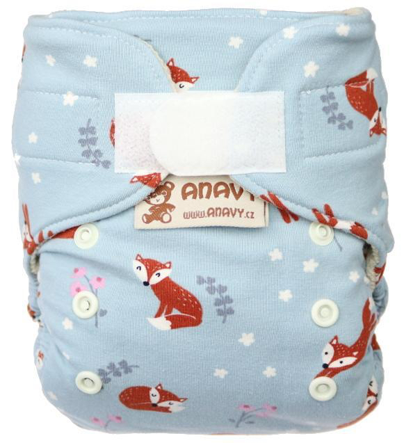 Anavy Wollüberhose Newborn mit Klettverschluss