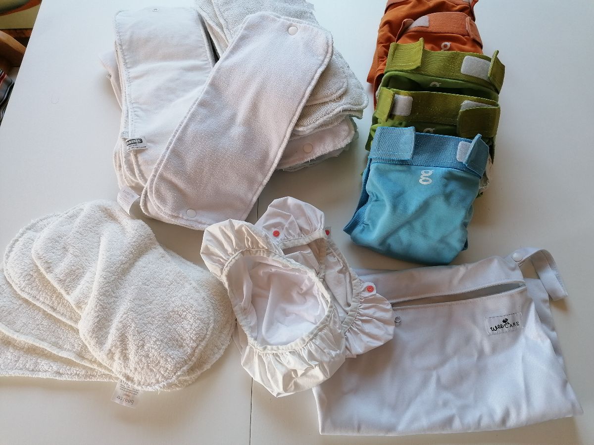 Gdiapers Paket mit Einlagen