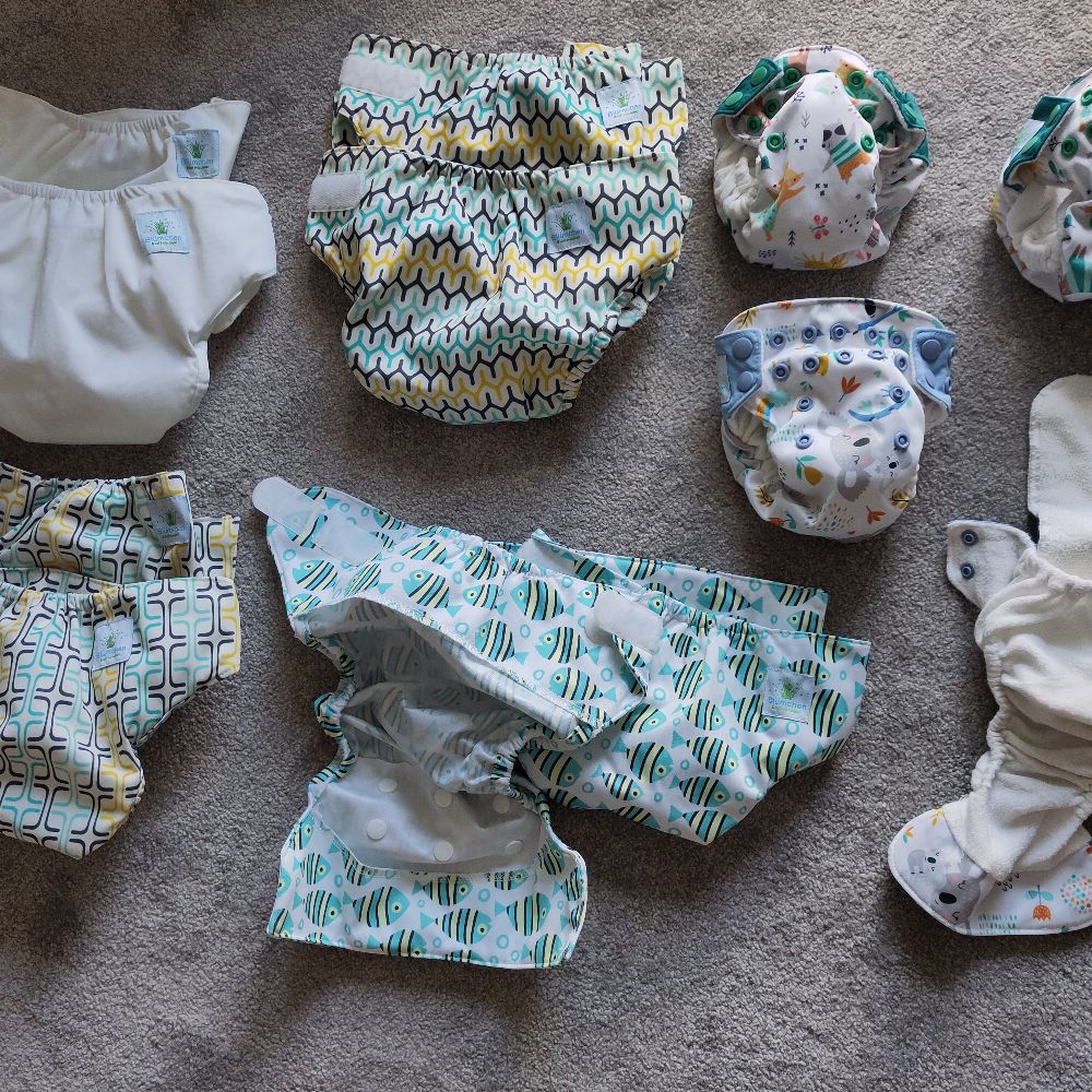 Newborn Paket Blümchen fast neu