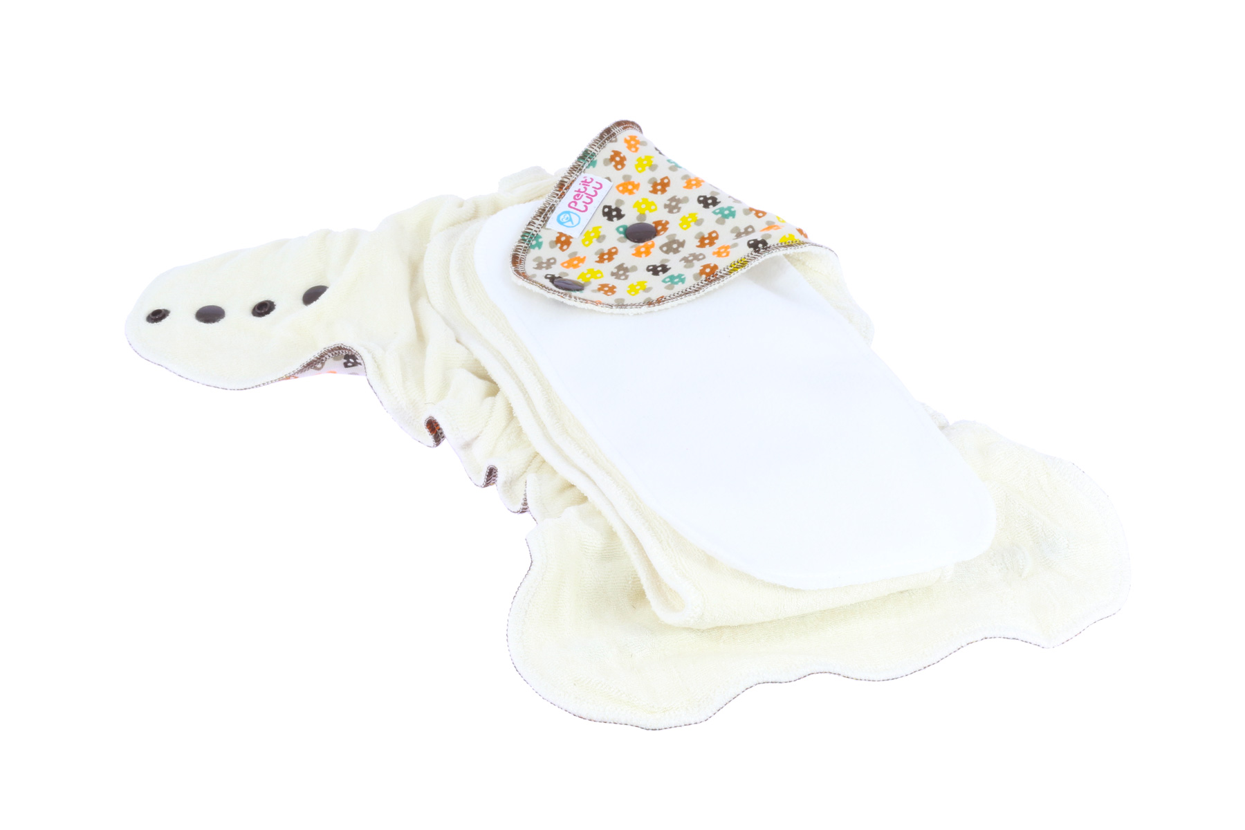 Petit Lulu Höschenwindel One Size mit Druckknöpfen