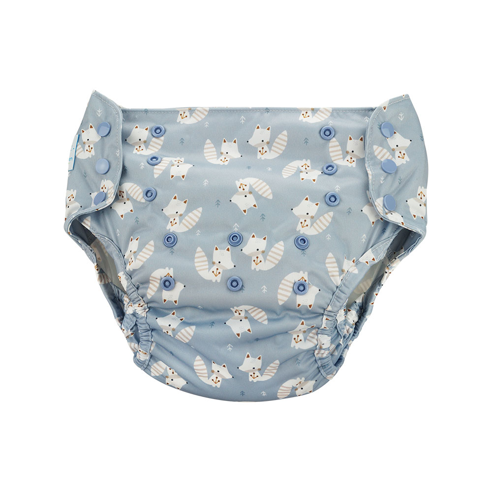Blümchen Überhose XL mit Druckknöpfen