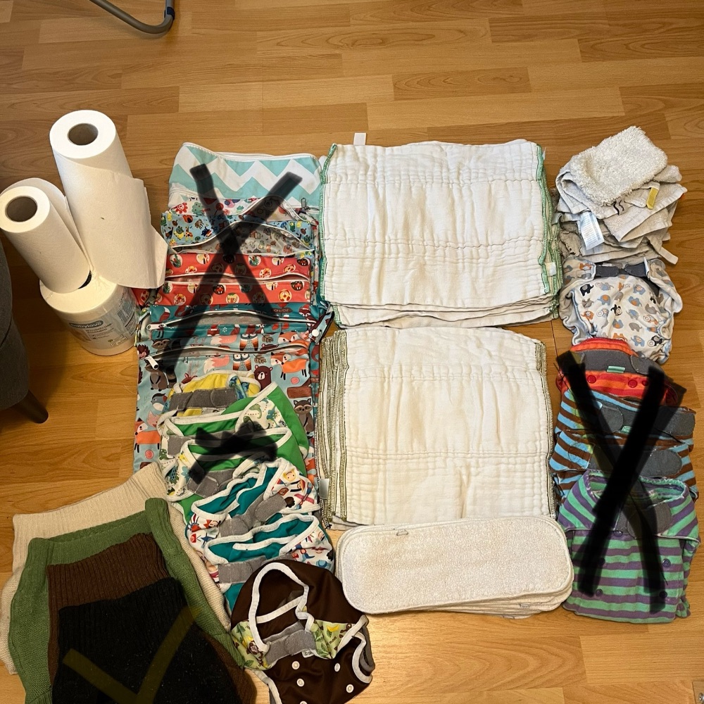 Pull Überhose mit Klett von Bamboolik