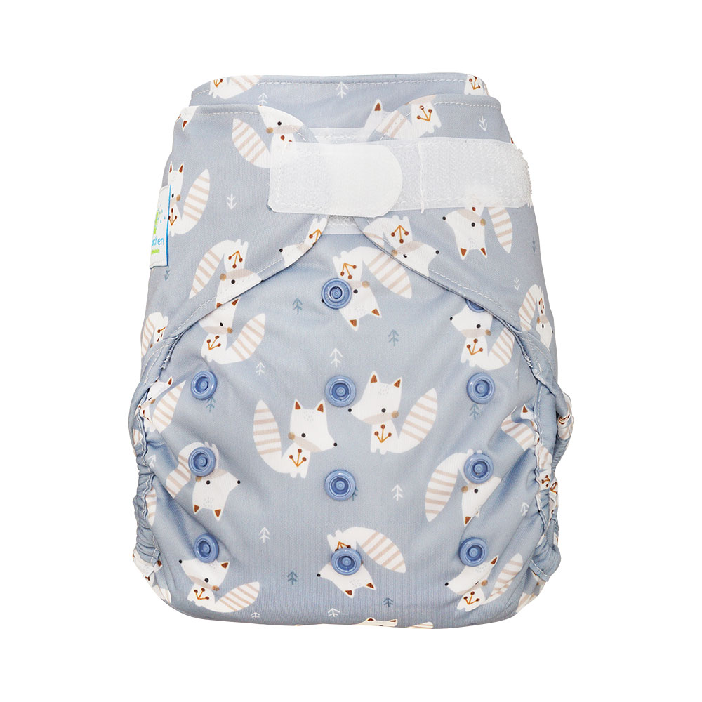 Blümchen Überhose One Size mit Klettverschluss