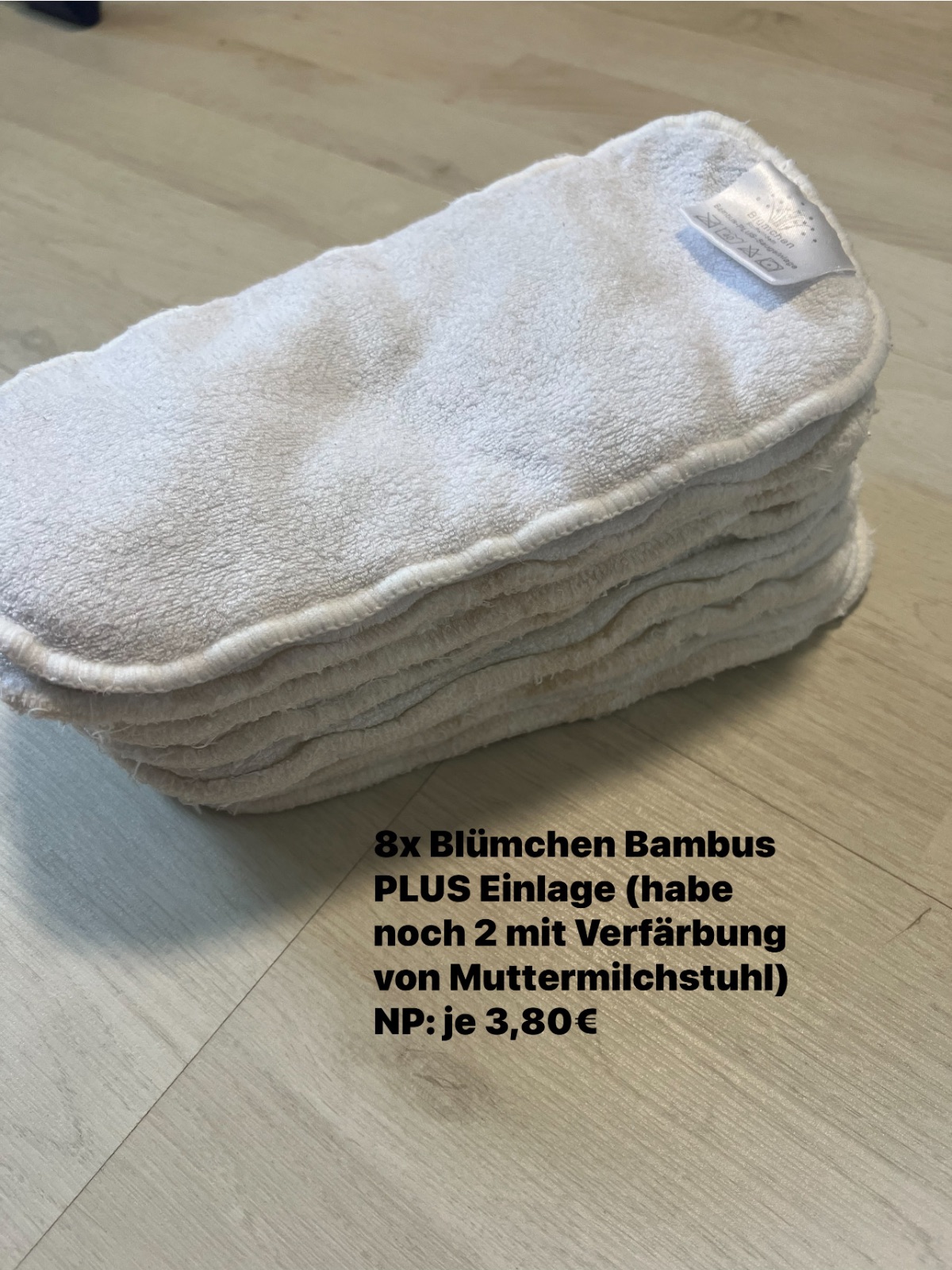 Set aus Überhosen, Prefolds und Einlagen