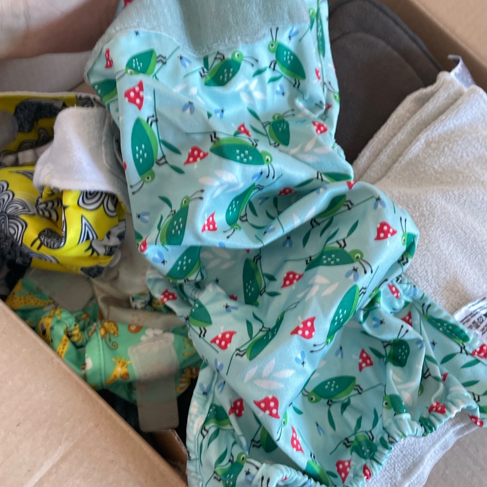 Mio Bambino Überhosen und Bambus Einlagen