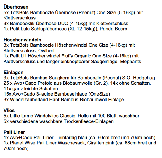 Grosses Gesamtpaket - nur knapp ein Jahr in Gebrauch