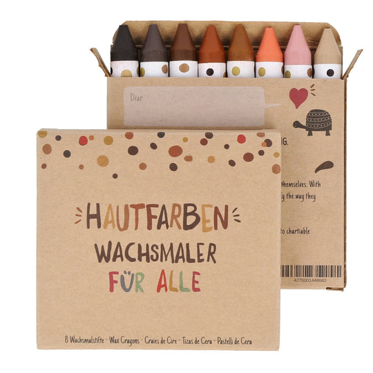 Hautfarben 8 Hautfarben Wachsmalstifte