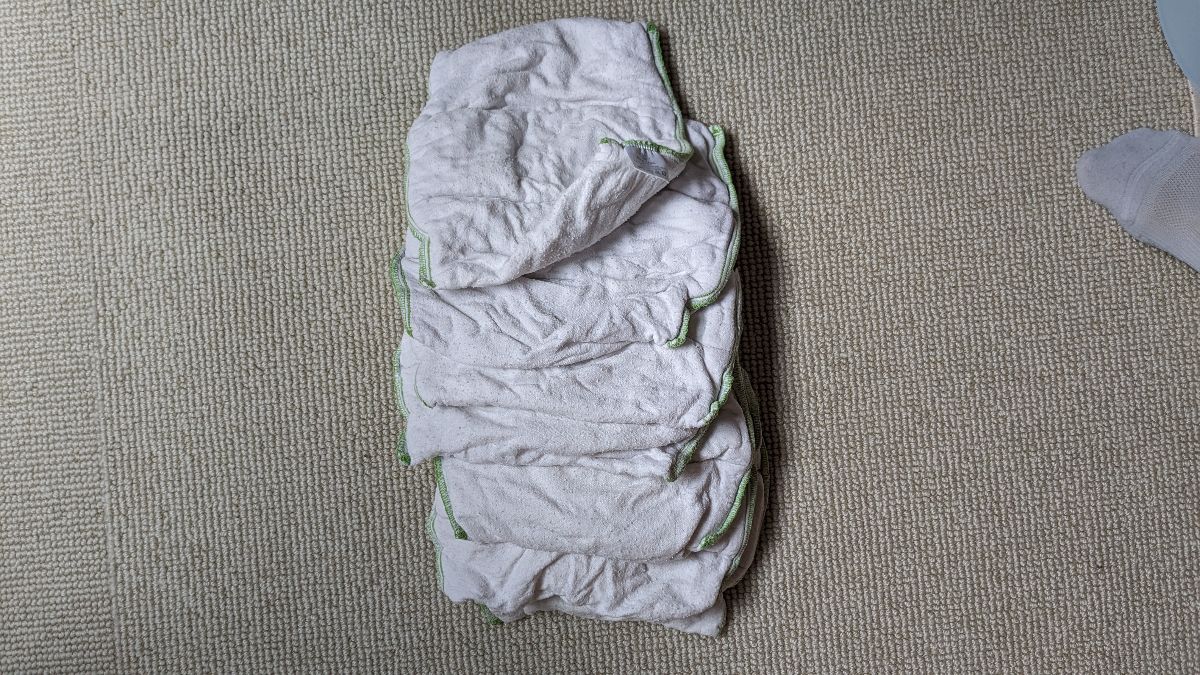 Blümchen Prefolds Bambus