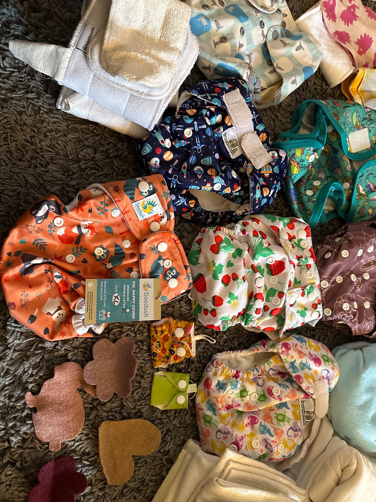 Riesiges Stoffwindelpaket