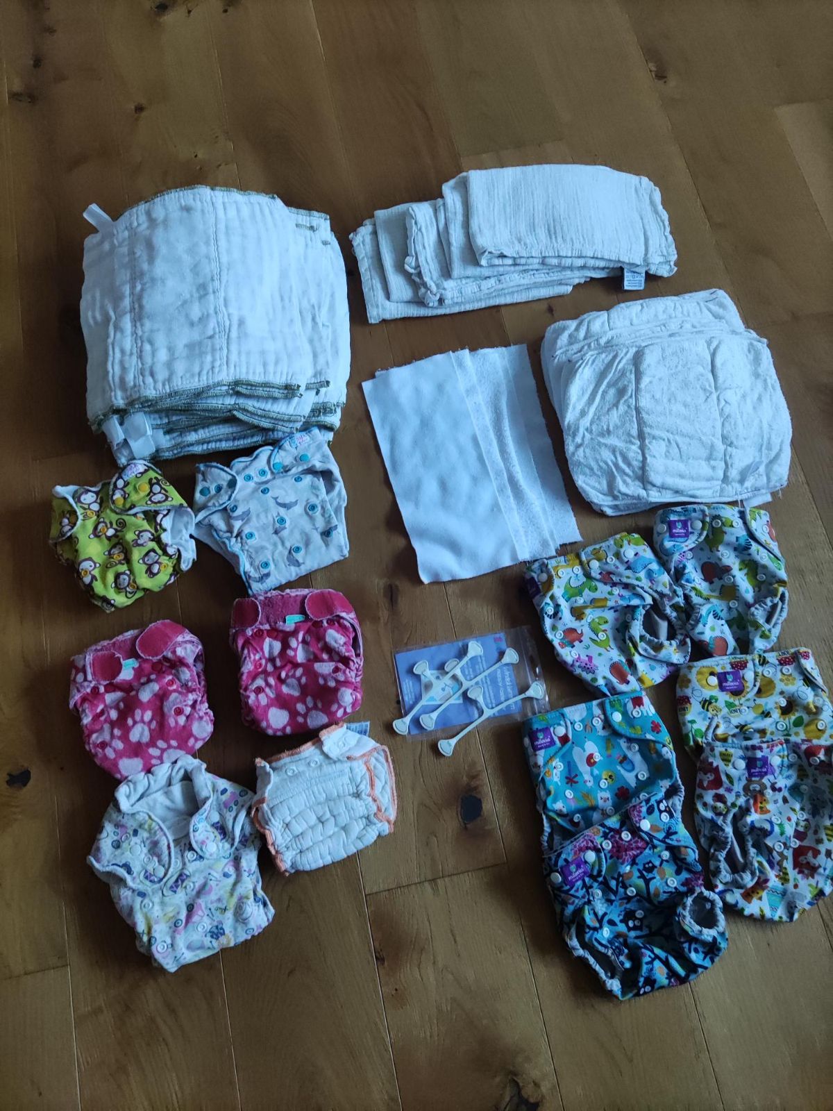 Stoffwindelpaket für die gesamte Wickelzeit