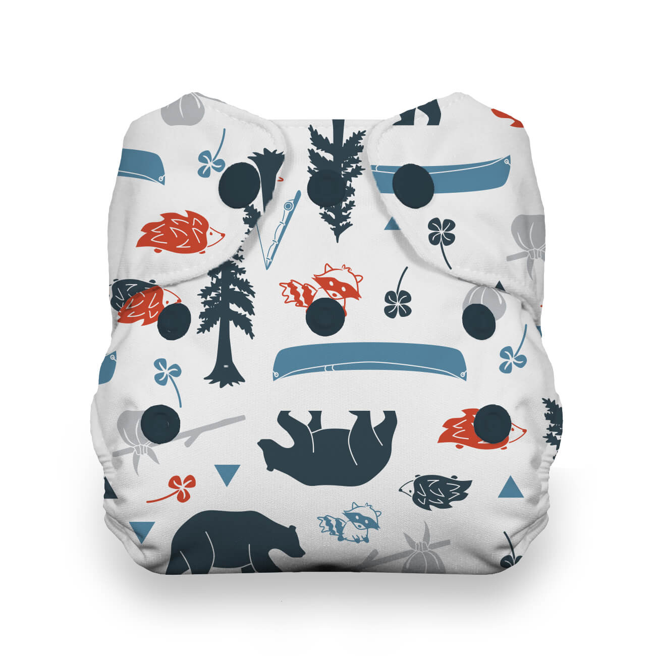 Thirsties Natural All-in-One Newborn mit Druckknöpfen