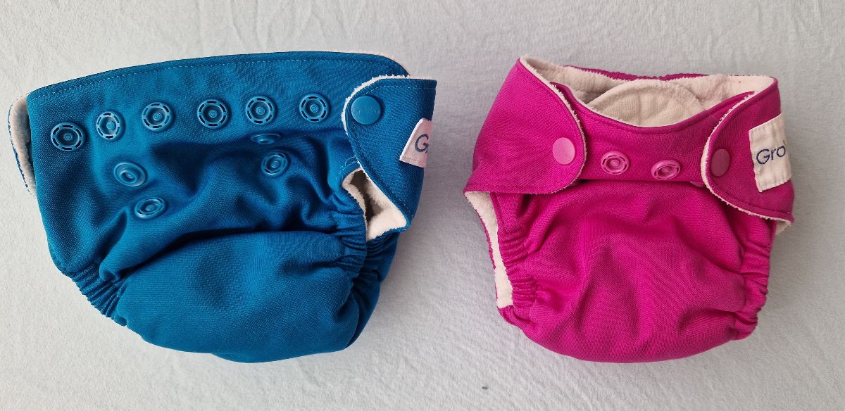 8 GroVia Newborn One-Size All-In-One Stoffwindeln