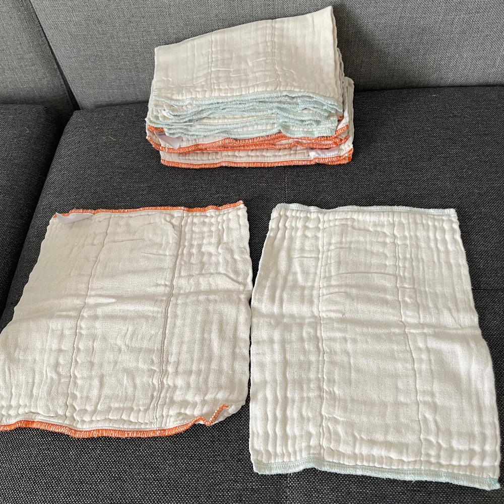 Kaum benutzt - Großes neuwertiges Stoffwindelpaket