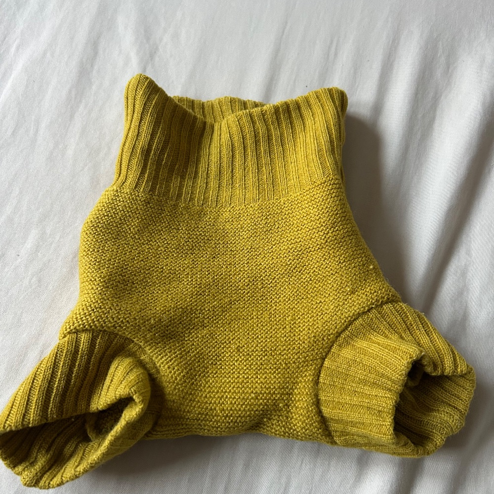 Wollüberhose
