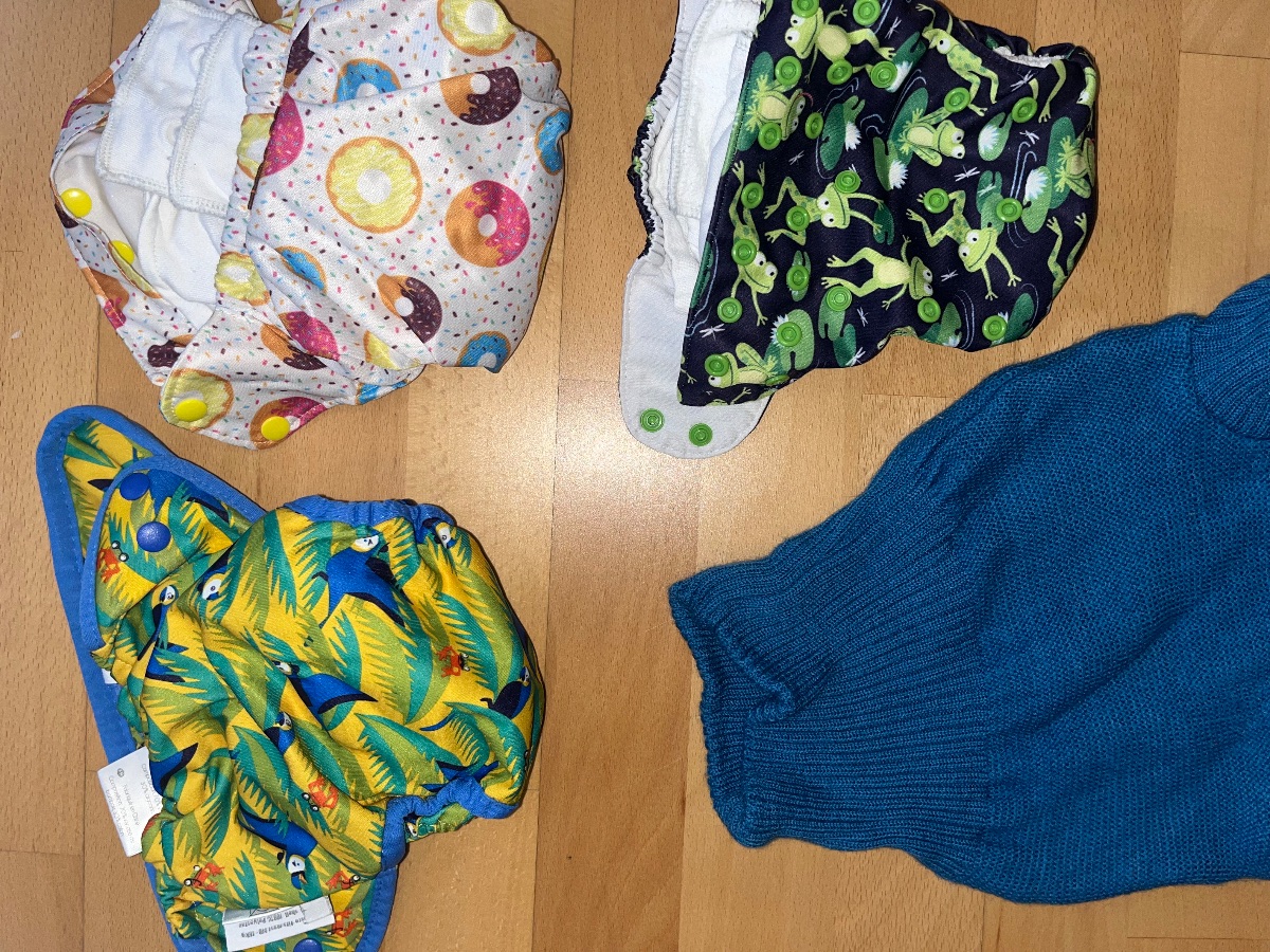 Großes Stoffwindel-Set mit Zubehör