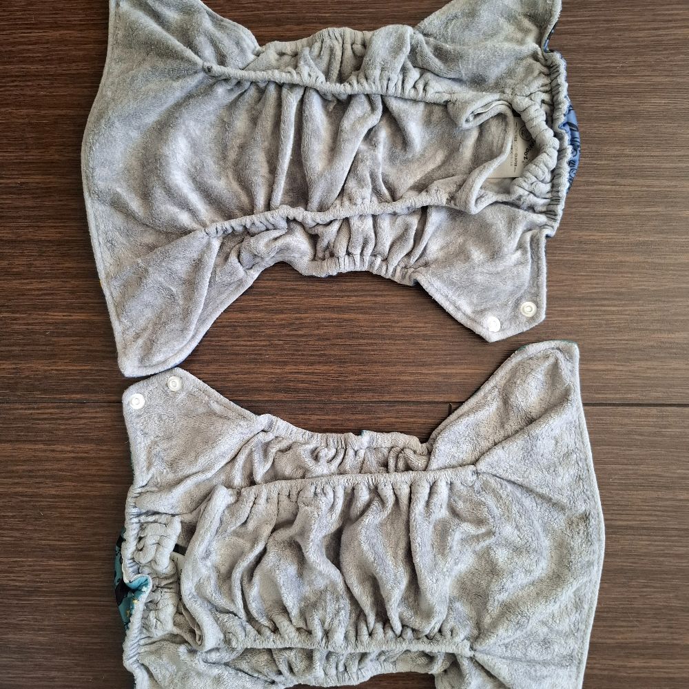 2 Rumparooz Pocketwindeln mit original Saugeinlagen