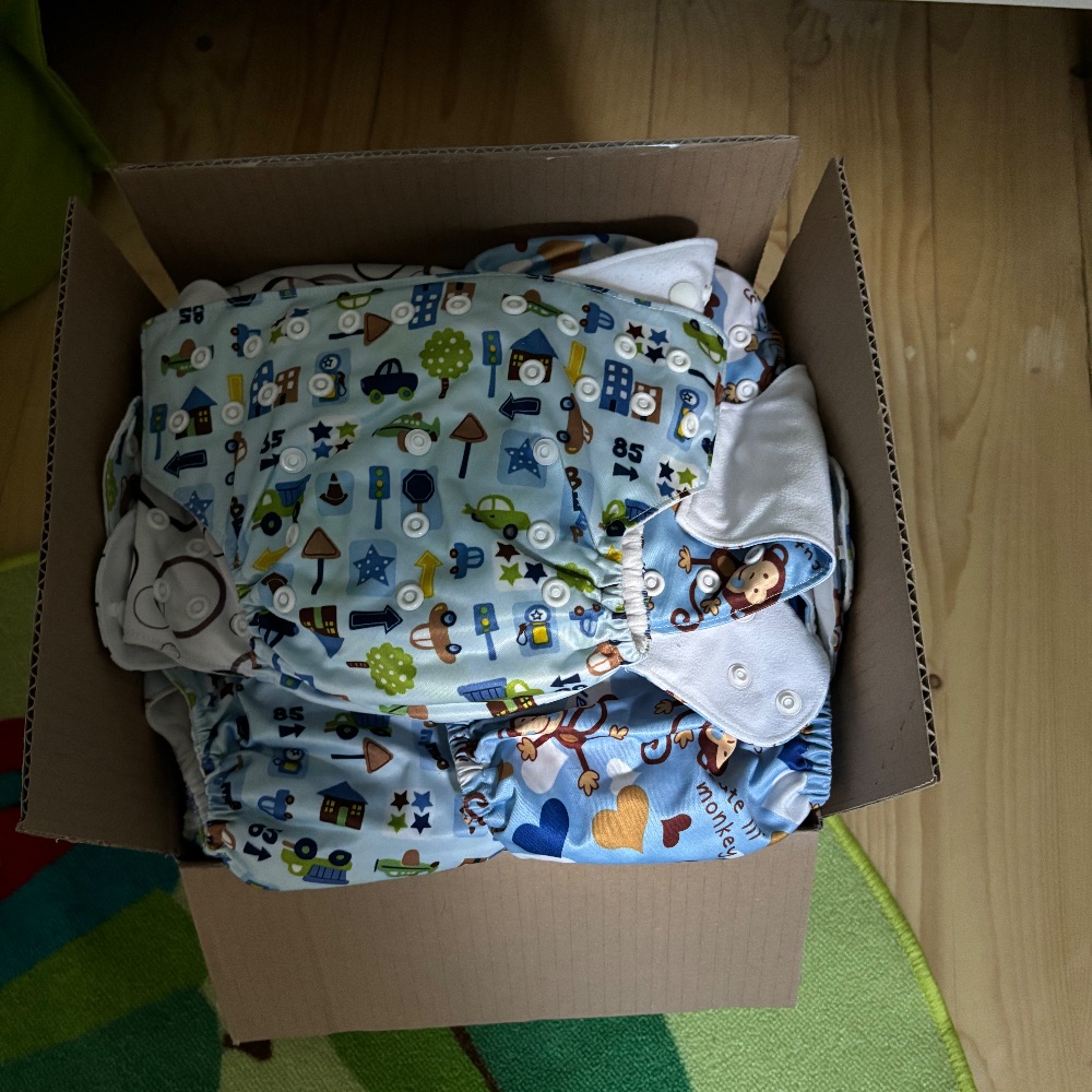 Großes Set aus Pocket und all in One Windeln