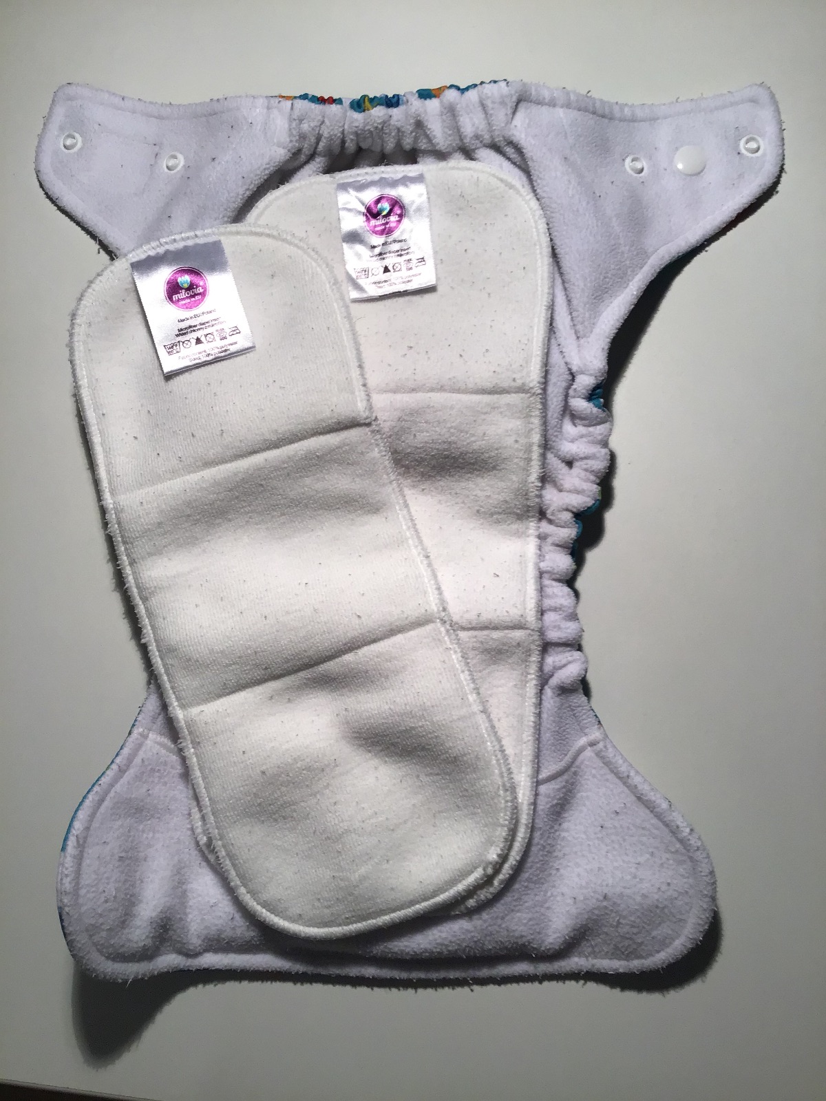 Milovia Pocket Mikrofleece mit Miliboo Prefold